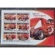 GIBRALTAR AUTOS DE CARRERA FERRARI F1 HOJA BLOQUE NUEVA MINT AUTOMOVILES FORMULA 1